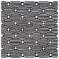 Safavieh Micro-Loop MLP166H 5" Square Charcoal and Ivory Area Rug, , large