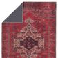 Jaipur Vindage Monroe Red 10"6" x 14" Area Rug, , large