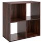Ashley Glosmount 4-Cube Organizer in Cherry and Light Brown, , large