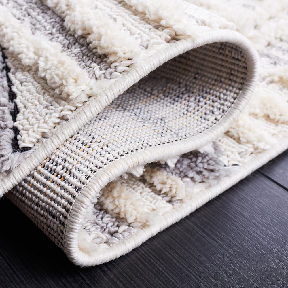 Safavieh Marrakesh MRK540 2&#39;2&quot; x 6&#39; Beige and Grey Runner, , large