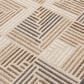 Central Oriental Fontana Halden 3"1" x 5"3" Cream and Brown Area Rug, , large