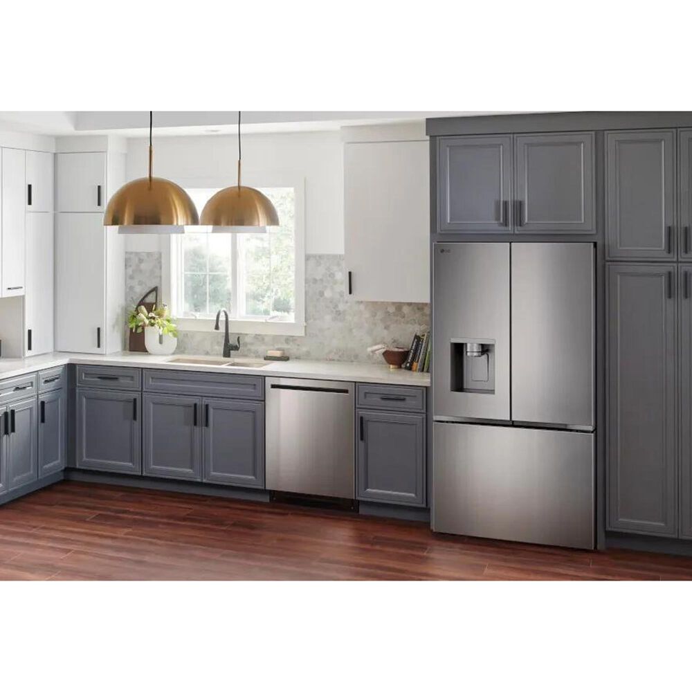 LG 24" Built-In Pocket Handle Dishwasher with SteamAssist in PrintProof Stainless Steel, , large