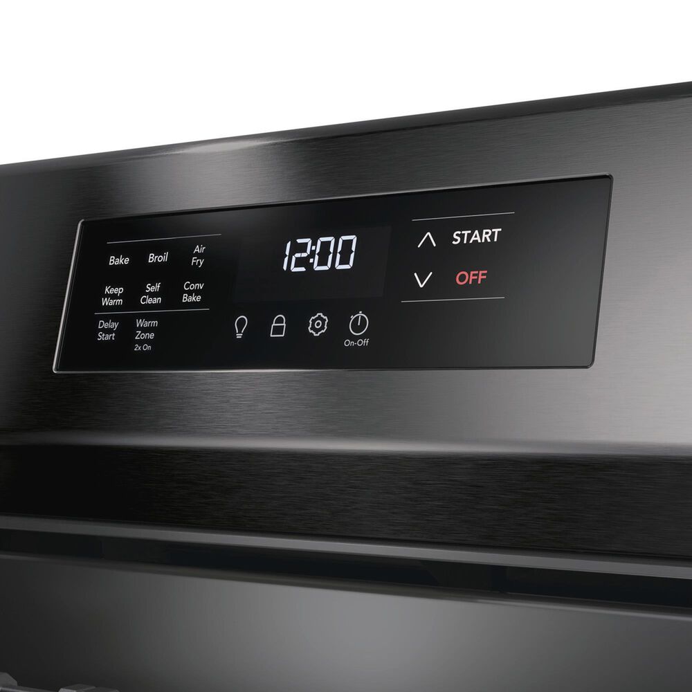 Frigidaire 30" Freestanding Gas Range in Black Stainless Steel, , large