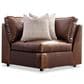 Bernhardt Nest 6-Piece Stationary Right Facing Sectional with Ottoman in Brown, , large
