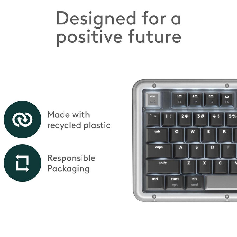 Logitech Alto Keys K98M Wireless Mechanical Keyboard in Graphite, , large