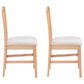 Linon Home Decor Pamela Side Chair in Natural (Set of 2), , large