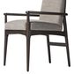 Four Hands Albiba Arm Chair in Burnt Oak, , large