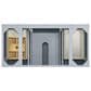 James Martin Vanities Breckenridge 48" Single Bathroom Vanity Cabinet in Serenity Blue, , large