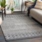 Surya Maroc 10" x 14" Beige, Ivory and Charcoal Area Rug, , large