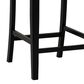 Linon Home Decor Rylan Counter Stool in Black, , large