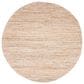 Safavieh Marbella 4" Round Natural and Ivory Area Rug, , large