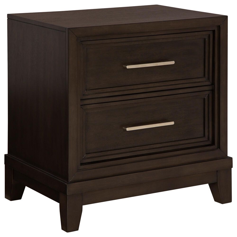 Ashley Neymorton 4-Piece Queen Bedroom Set in Dark Grayish Brown, , large