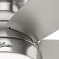 Hunter Lilliana 44" Ceiling Fan with LED Lights in Brushed Nickel, , large