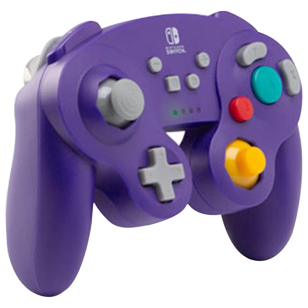 Wireless Gamecube Controller in Purple - Nintendo Switch, , large