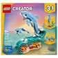 LEGO Creator Sea Animals - Beautiful Dolphins Building Set, , large