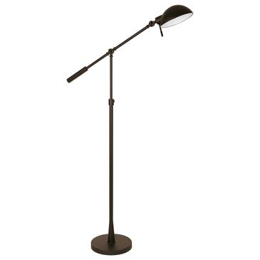 Hudson and Canal Dexter Floor Lamp in Black, , large