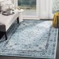 Safavieh Evoke EVK220E-4 4" x 6" Light Blue/Light Blue Area Rug, , large