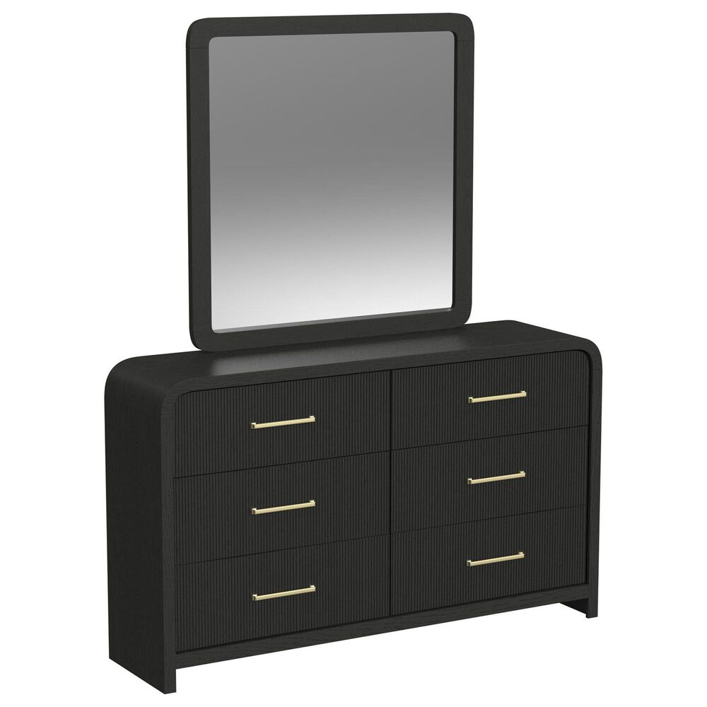 Mayberry Hill Ridgemont 5-Piece Twin Storage Bedroom Set in Black, , large