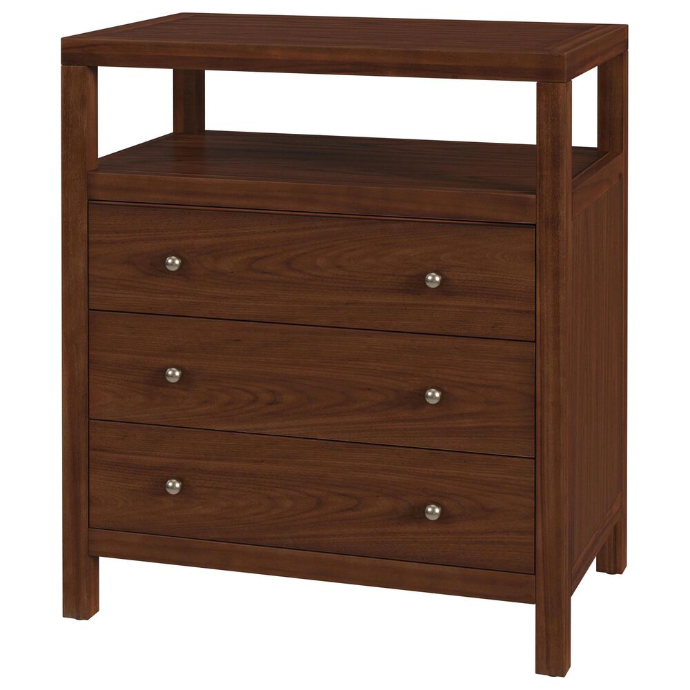 Butler Specialty Company Nora 3-Drawer Nightstand in Walnut Brown, , large