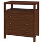 Butler Specialty Company Nora 3-Drawer Nightstand in Walnut Brown, , large