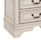 Ashley Realyn 3-Piece Queen Panel Bedroom Set in Chipped White, , large