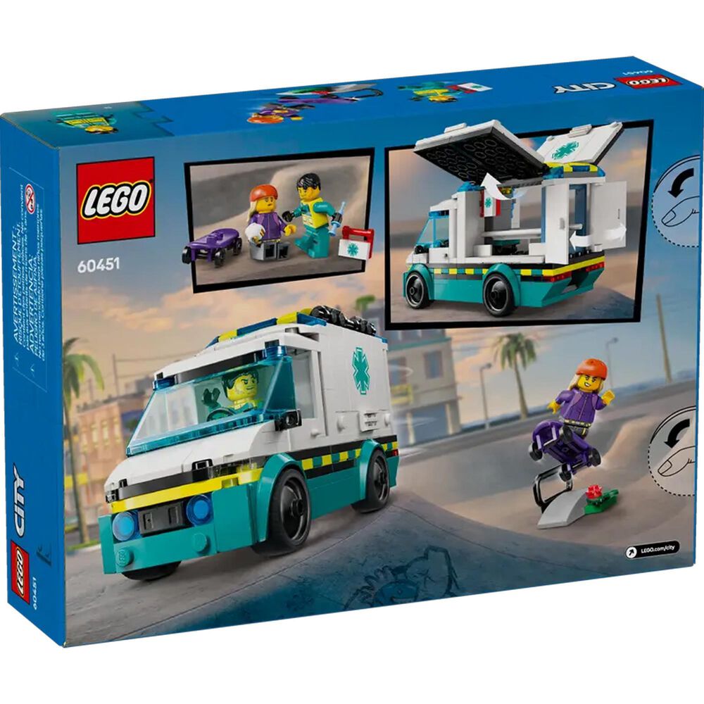 LEGO City Emergency Ambulance, , large
