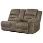 Ashley Ravenel Power Reclining Right-Arm Facing Loveseat in Fossil, , large