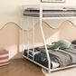Hearth and Haven Adam Twin over Full Bunk Bed in White, , large