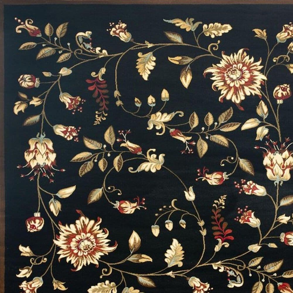 Safavieh Lyndhurst LNH552 2&#39;3&quot; x 8&#39; Black and Multicolor Runner, , large