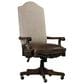 Hooker Furniture Rhapsody Swivel Tilt Chair in Beige and Medium Wood, , large