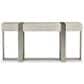 Bernhardt Tempo Console Table in Larza and Satin Nickel, , large