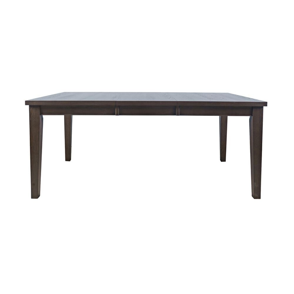 Waltham Brentwood Dining Leg Table with Leaf in Arbor Oak, , large
