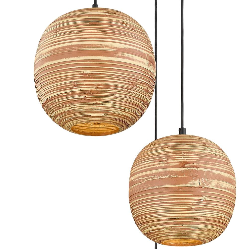 Savoy House Pharr 3-Light Pendant in Matte Black, , large