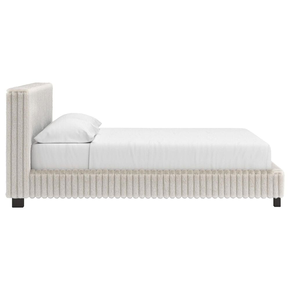 Ashley Zuraleus 5-Piece California King Upholstered Platform Bedroom Set in Matte White, , large