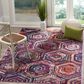 Safavieh Monaco MNC224D-4 4" x 5"7" Pink/Multi Area Rug, , large