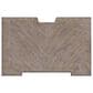 Millenium Blairhurst 5-Piece King Panel Bedroom Set in Light Warm Grayish Brown with Lights and USB Ports, , large