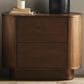 Four Hands Paden 2-Drawer Nightstand in Seasoned Brown Acacia, , large
