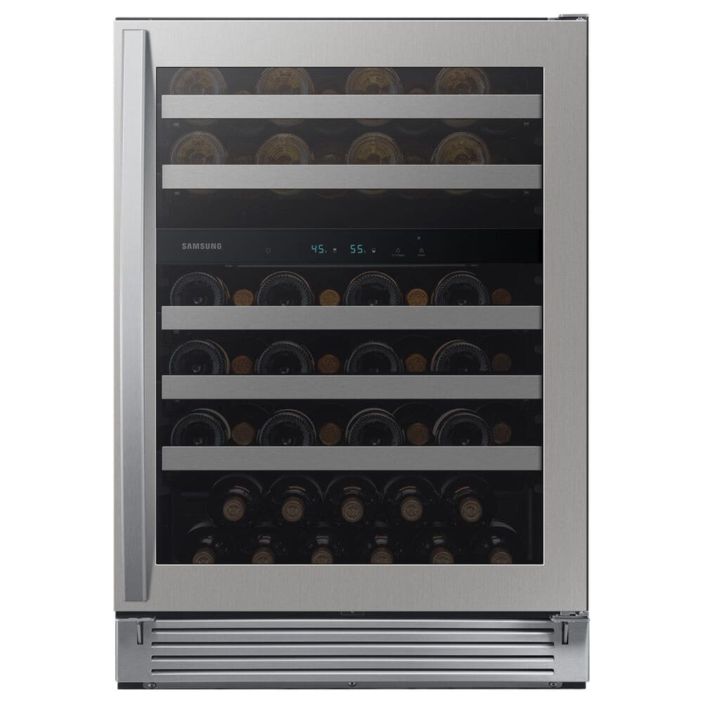 Samsung 51-Bottle Capacity Wine Cooler in Stainless Steel, , large