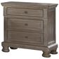 New Heritage Allegra Nightstand in Pewter, , large
