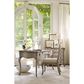 Hooker Furniture Palisade Desk Chair with Linen Natural Seat in Gray, , large