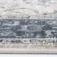 Central Oriental Clearwater Oriel 5"3" x 7"7" Biscuit and Nightfall Area Rug, , large
