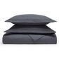 Trade Linker 2-Piece Twin Basket Pinsonic Quilt Set in Charcoal, , large