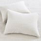 Levtex Velvet Stitch 3-Piece King Quilt Set in Off-White, , large