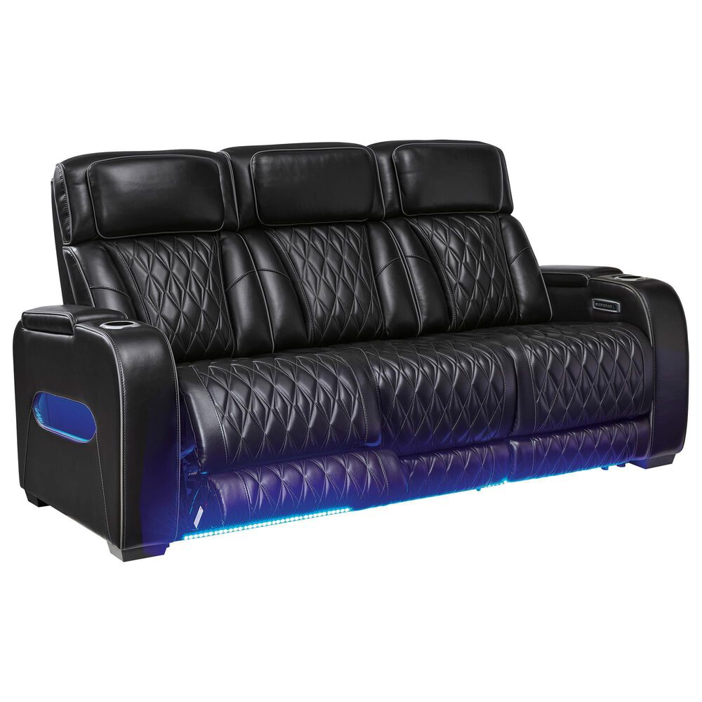 Ashley Boyington 2-Piece Power Reclining Living Room Set in Black, , large