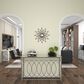 Maple and Jade Wall Clock in Silver and Black, , large