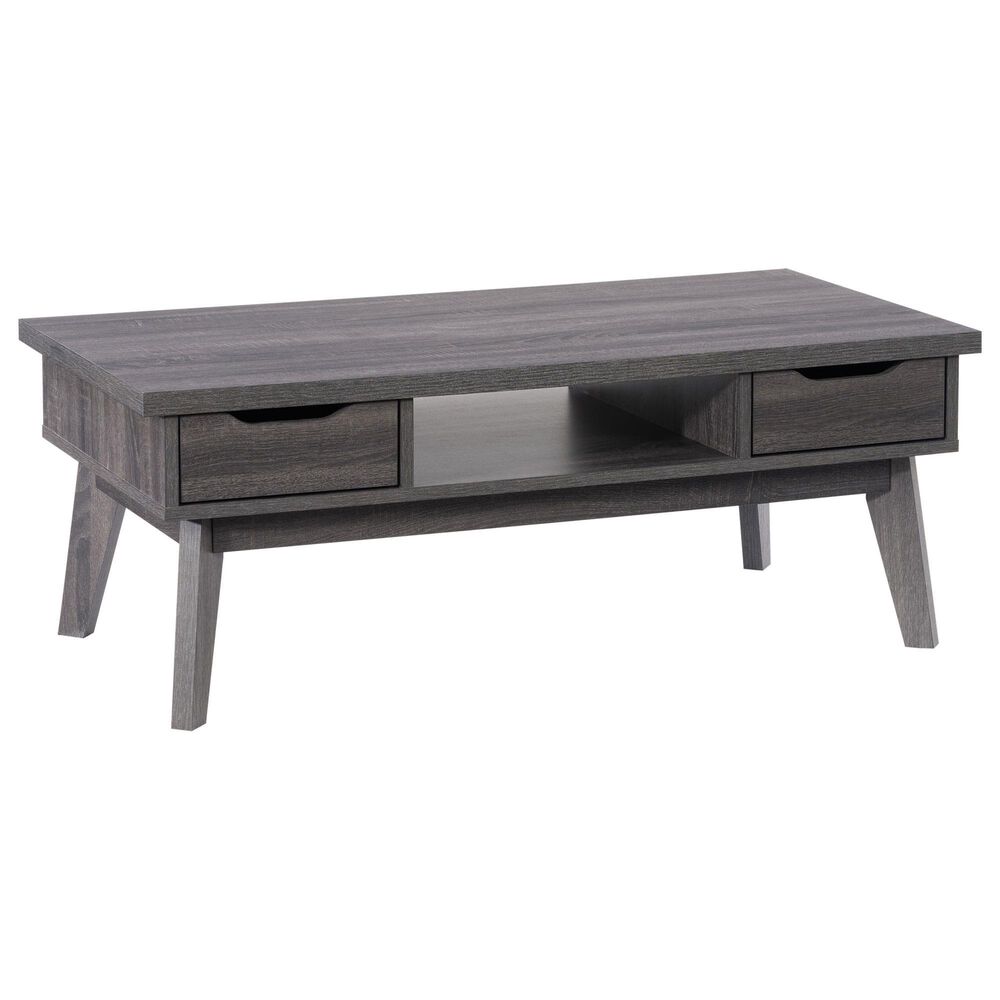 CorLiving Hollywood Coffee Table in Dark Grey, , large