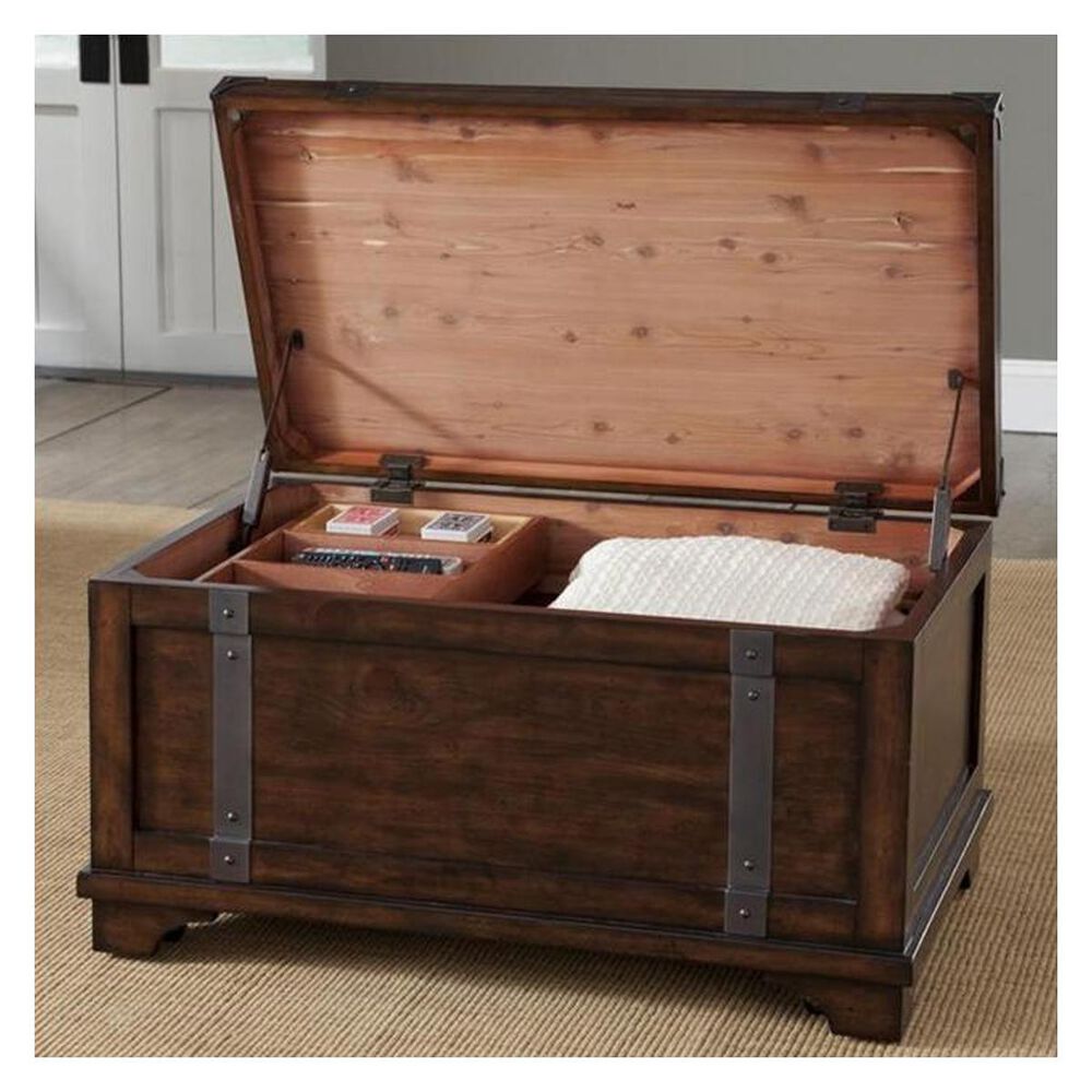 Belle Furnishings Aspen Storage Trunk, , large
