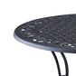 Homestyles Sanibel 5-Piece 42" Dining Set in Black, , large