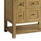 James Martin Vanities Breckenridge 36" Single Bathroom Vanity in Light Natural Oak with 3 cm Victorian Silver Quartz Top and Rectangular Sink, , large