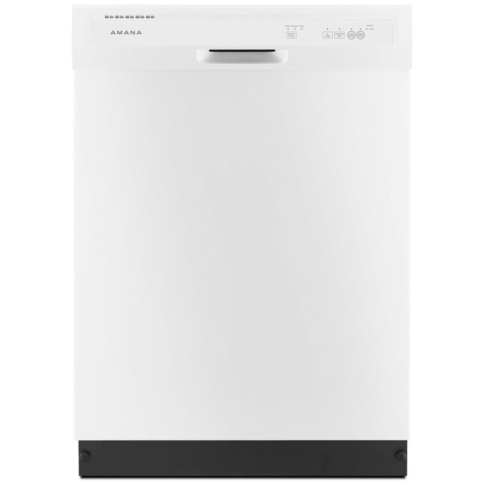 Amana Built-In Dishwasher with Triple Filter Wash System in White, , large
